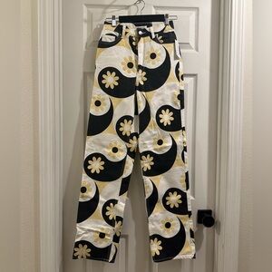 NWT Pacsun 90s Boyfriend Jeans in Flower Ying